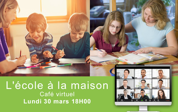 Café virtuel | l'école à la maison
