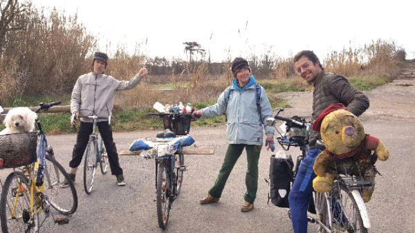 Balade à vélo : convivialité et nettoyage