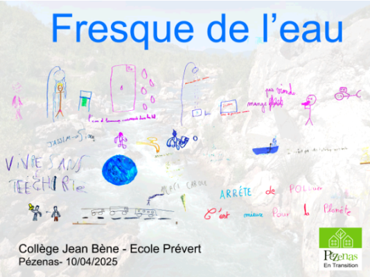 Fresque de l'eau