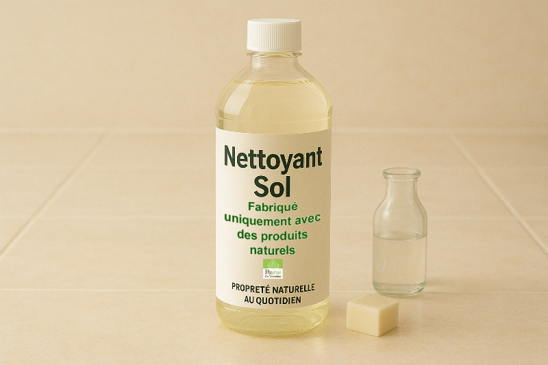 Je fabrique mon nettoyant naturel pour le sol