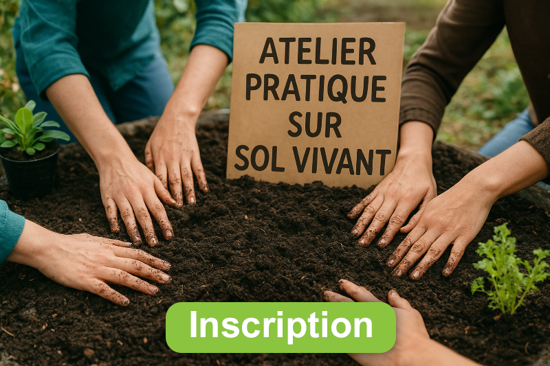 Les mains dans la terre