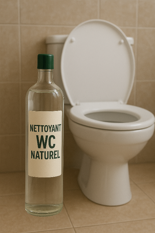 Je fabrique un nettoyant WC naturel